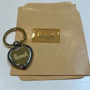 Gorgeous Harrods heart-shaped keychain. Never been used.